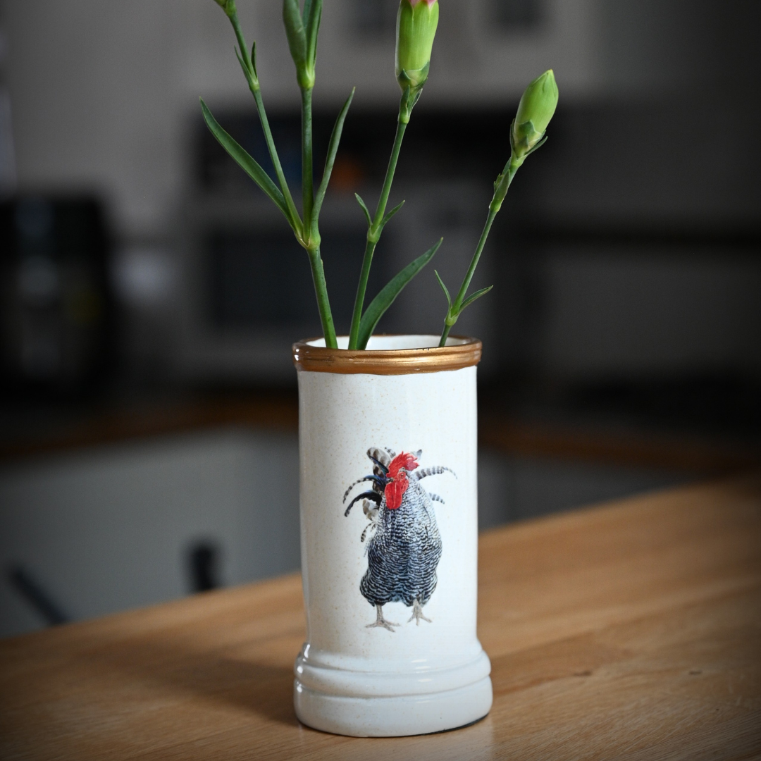 Spill Vase, Cockerel