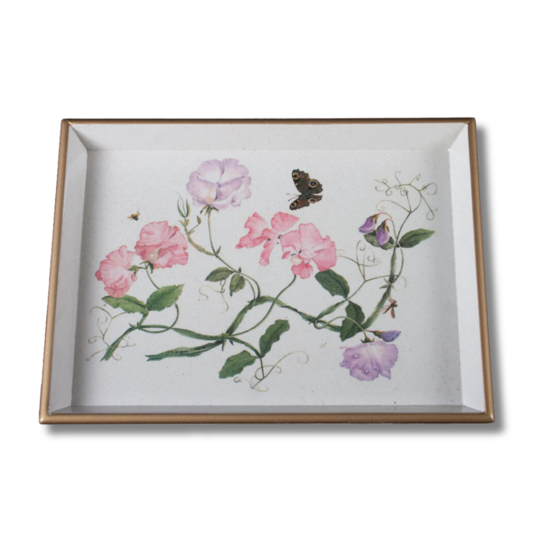 Vanity Tray: Sweet Pea